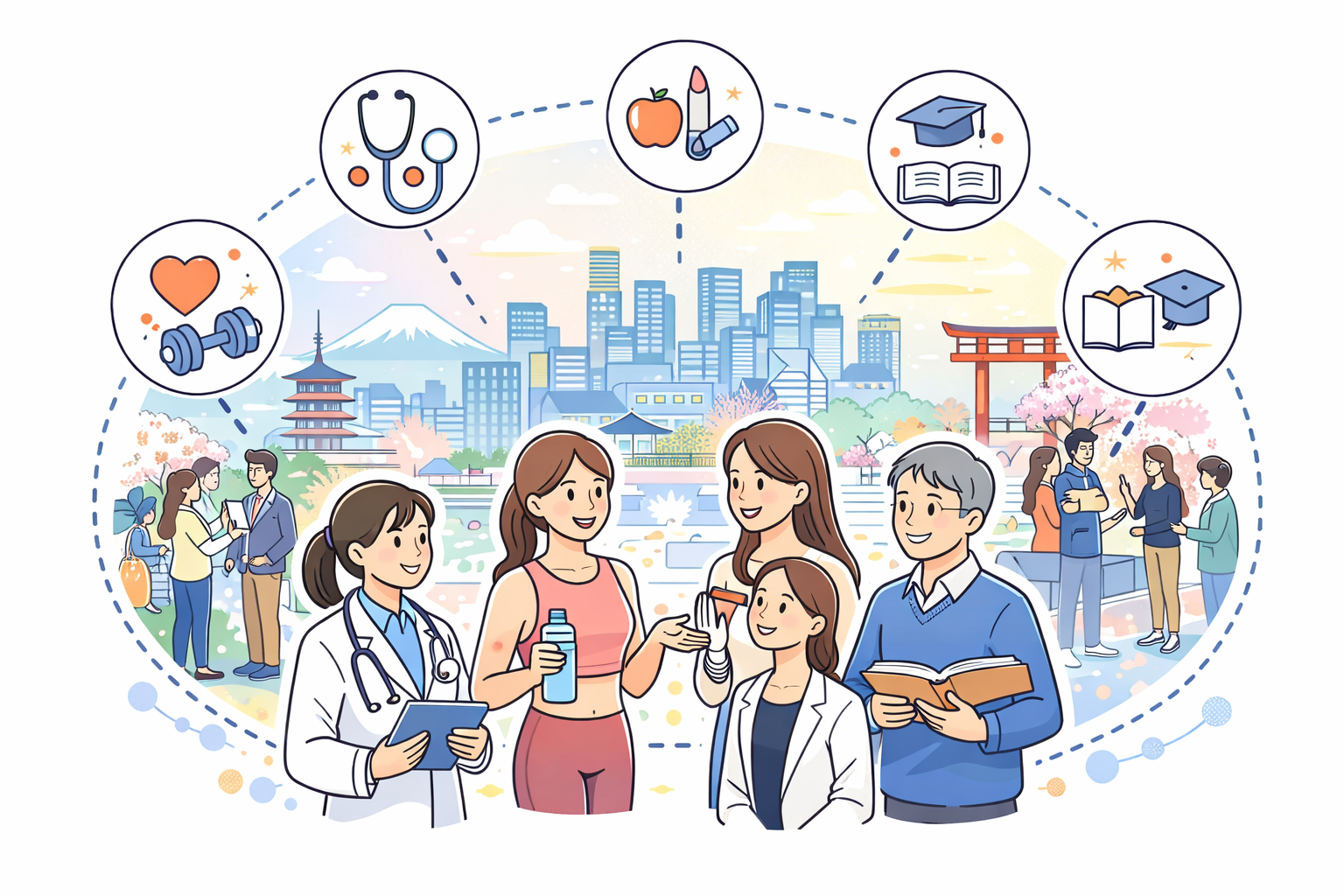 煌めきJapan 様々な分野が集まる生きた街